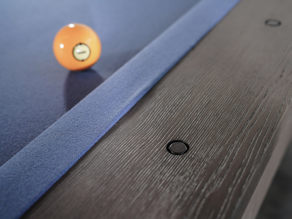 Nixon Kemp 7' Slate Pool Table in Grayson Grey Finish w/ Dining Top Option