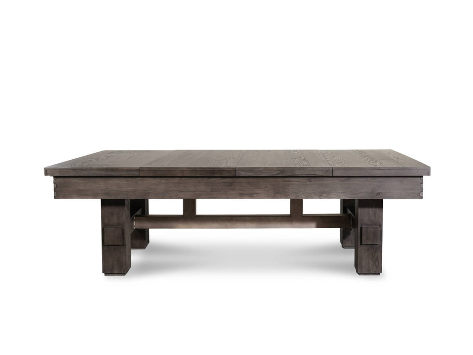 Nixon Kemp 7' Slate Pool Table in Grayson Grey Finish w/ Dining Top Option