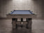 Nixon Kemp 8' Slate Pool Table in Grayson Grey Finish w/ Dining Top Option