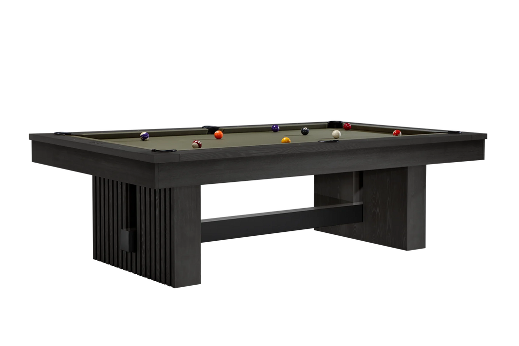 American Heritage Billiards Vancouver 8' Slate Pool Table In Black Ash