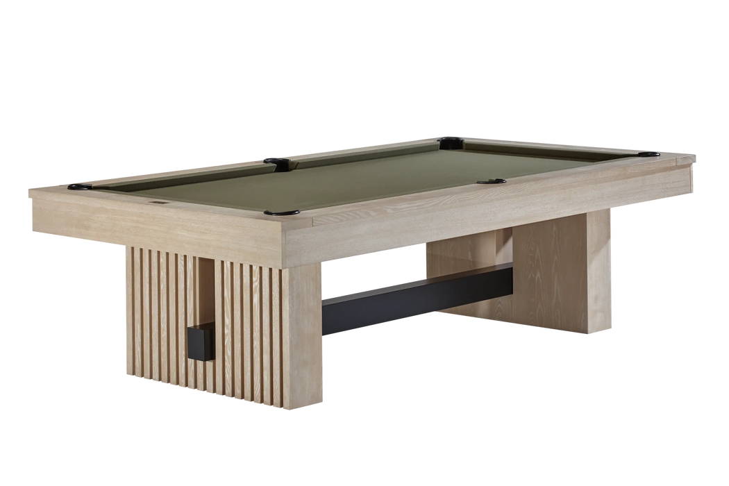 American Heritage Billiards Vancouver 8' Slate Pool Table In Natural Ash