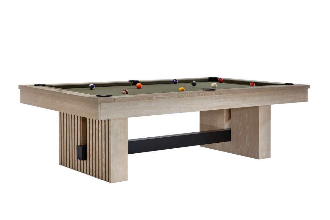 American Heritage Billiards Vancouver 8' Slate Pool Table In Natural Ash