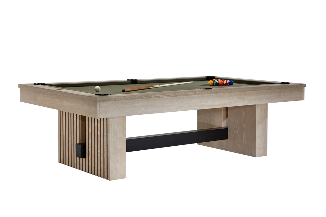 American Heritage Billiards Vancouver 8' Slate Pool Table In Natural Ash