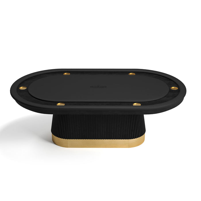 RAM Game Room Prohibition Texas Hold'em Poker Table - Black