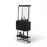 RAM Game Room Prohibition Mini Cocktail Bar - Black - Bar only