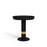 RAM Game Room Prohibition Pub Table - Black