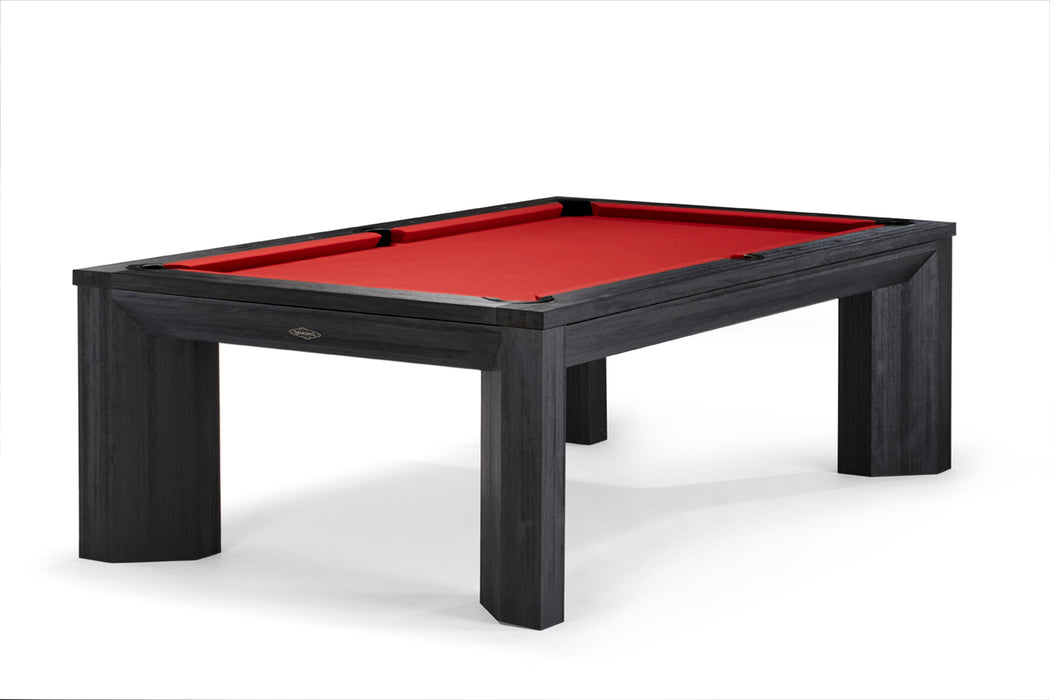 Brunswick Billiards Pursuit 8' Slate Pool Table in Black Wire Brush