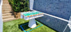 FAS Ciclope White Outdoor Foosball Table Free Dining Top - Cover & Balls