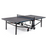 Kettler Sedona Outdoor Table Tennis Table with KETT-TEC6 top, net, and wheels for mobility.