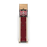Skee-ball machine with wooden frame and red center on a white background