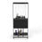 RAM Game Room Prohibition Mini Cocktail Bar - Black - Bar only