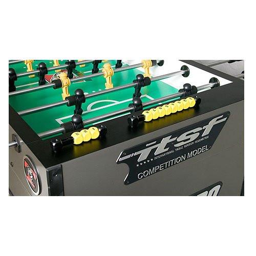 Tornado Tournament Professional T-3000 Competition Foosball Table in Silver