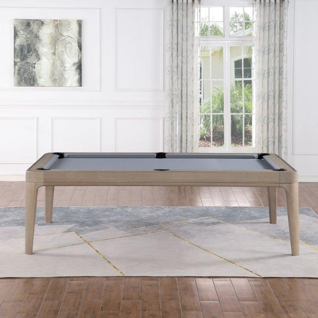 Playcraft Boca 8' Slate Pool Table in Natural Driftwood — Luxe Game Tables