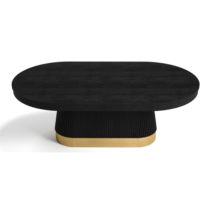 RAM Game Room Prohibition Texas Hold'em Poker Table - Black