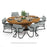 RAM Game Room Prohibition Texas Hold'em Poker Table - Walnut