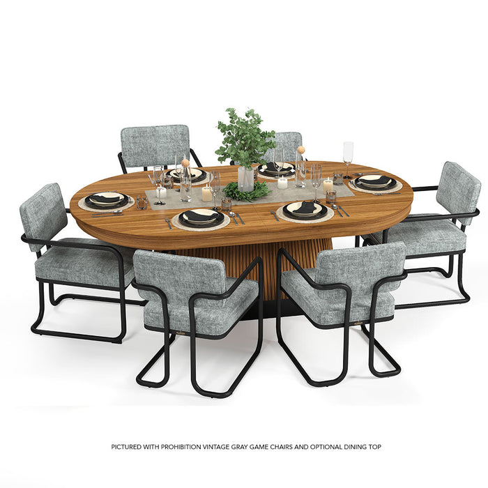 RAM Game Room Prohibition Texas Hold'em Poker Table - Walnut