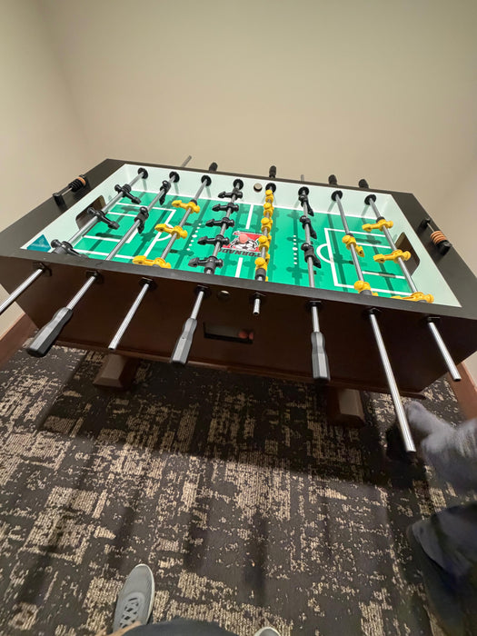 Tornado Venetian Foosball Table in Maple on Medium With Free Shipping and Professional Installation