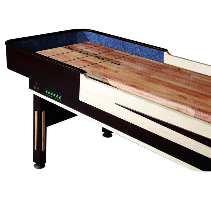 Vintage Playcraft Telluride 18' Pro Style Shuffleboard Table in Espresso
