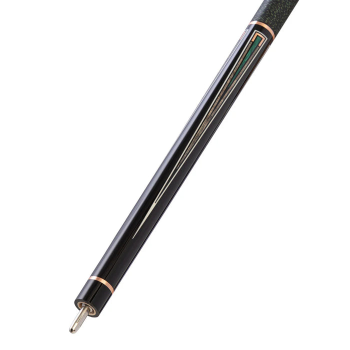 Lucasi Custom Art Deco Rose Gold & Malachite Cue - LCAD01