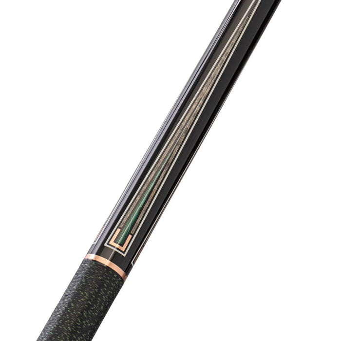 Lucasi Custom Art Deco Rose Gold & Malachite Cue - LCAD01