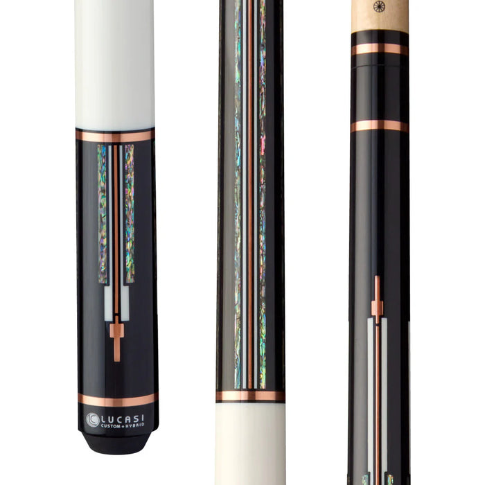 Lucasi Custom Art Deco Rose Gold & Mother-of-Pearl Cue - LCAD03