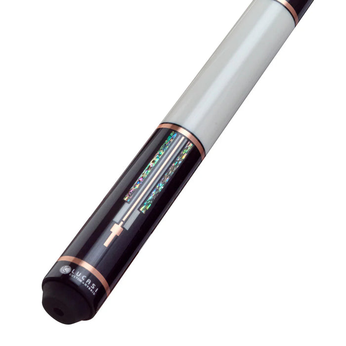 Lucasi Custom Art Deco Rose Gold & Mother-of-Pearl Cue - LCAD03