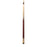 Lucasi Custom Natural Birdseye Maple & Black/White Mother of Pearl Inlays Wrapless Cue - LZC63