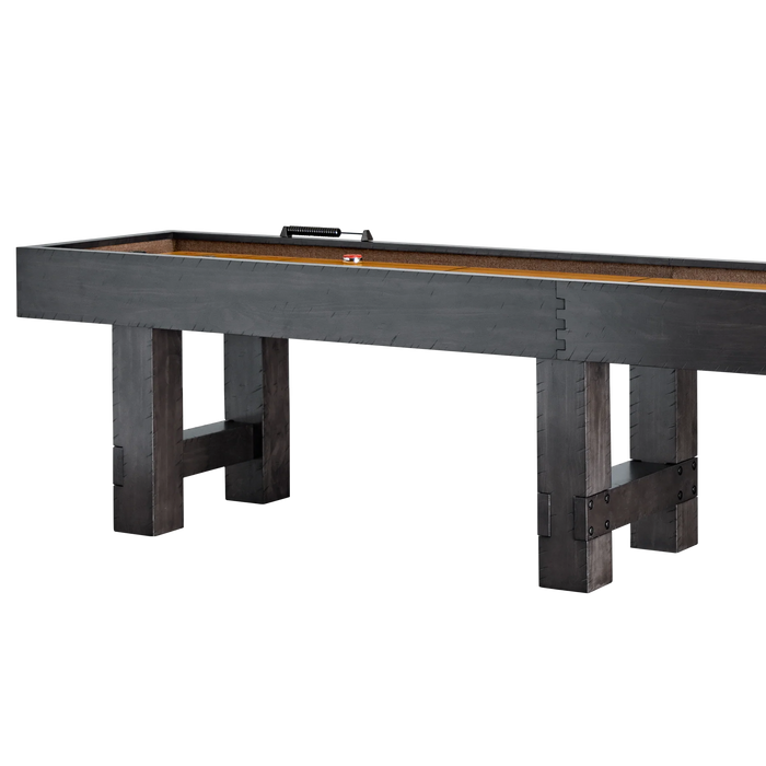 American Heritage Billiards Bristol 12' Shuffleboard Table in Charcoal