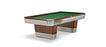 Brunswick Billiards Centennial 8' Slate Pool Table in Rosewood Chrome w/ Gully Return