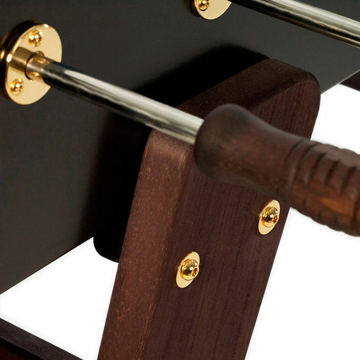 RS Barcelona RS3 Wood Gold Indoor/Outdoor Foosball Table