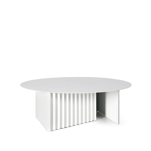 RS Barcelona Plec Round Coffee Table in White