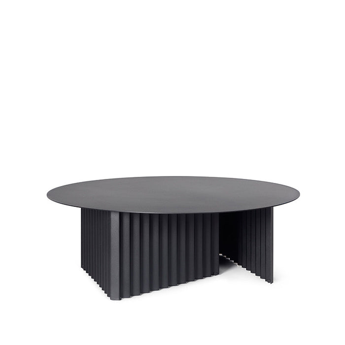 RS Barcelona Plec Round Coffee Table in Black