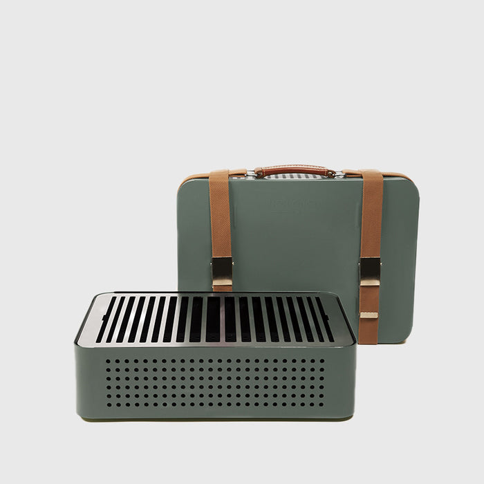 RS Barcelona Mon Oncle Portable BBQ in Green
