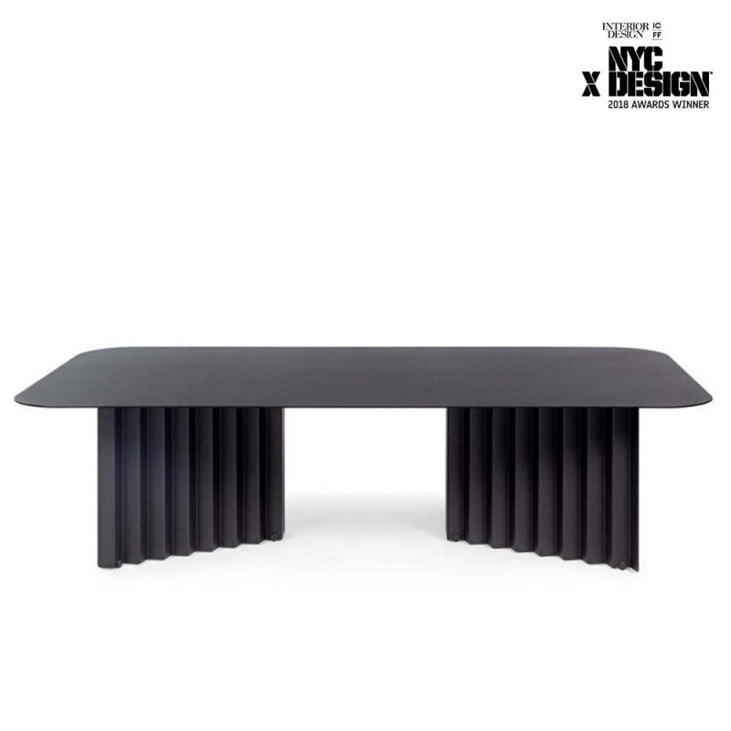 RS Barcelona Plec Large Coffee Table in Black — Luxe Game Tables