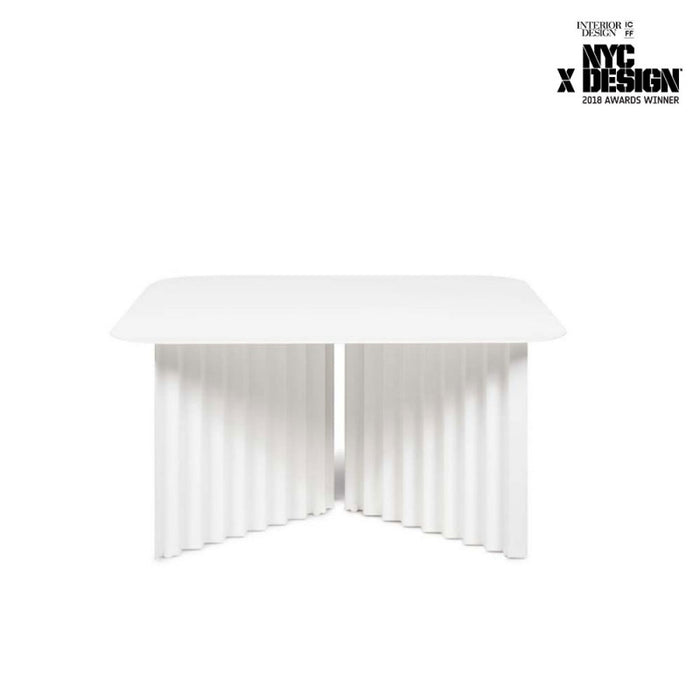RS Barcelona Plec Medium Coffee Table in White