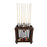 Imperial Rectangle Floor Rack in Weathered Dark Chestnut