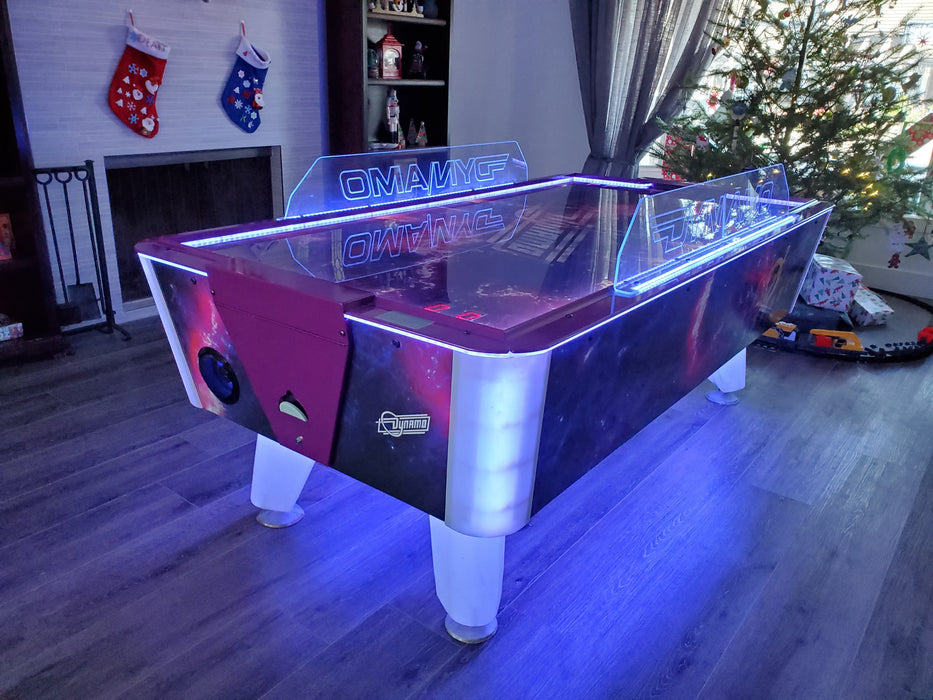 Dynamo 7' Cosmic Air Hockey Table