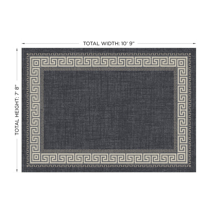 Greek Key Rug — Luxe Game Tables