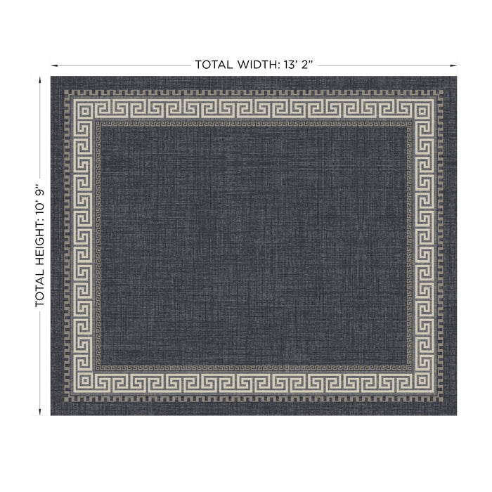 Greek Key Rug — Luxe Game Tables