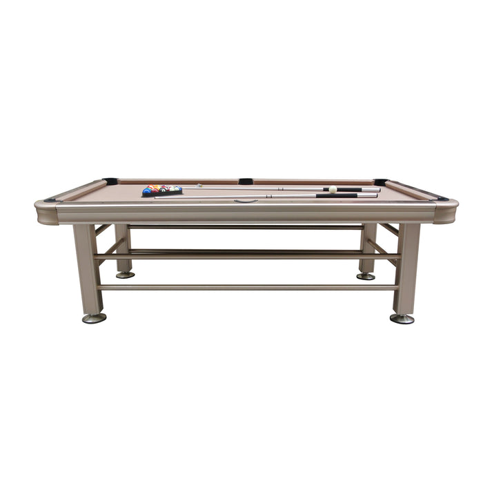 The Imperial Outdoor 8' Champagne Pool Table