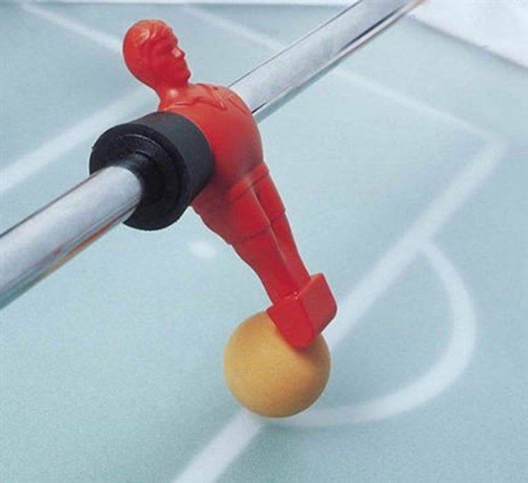 Red Player and a Yellow Ball from the Garlando G-2000 Evolution Foosball Table can be purchased at Foosball Planet