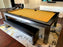 Playcraft Monaco 8' Slate Pool Table with Dining Top with Camel Felt and Dining Benches