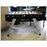 Side View on a Black Indoor Foosball Table from Garlando, model G-5000 Evolution can be found at Foosball Planet