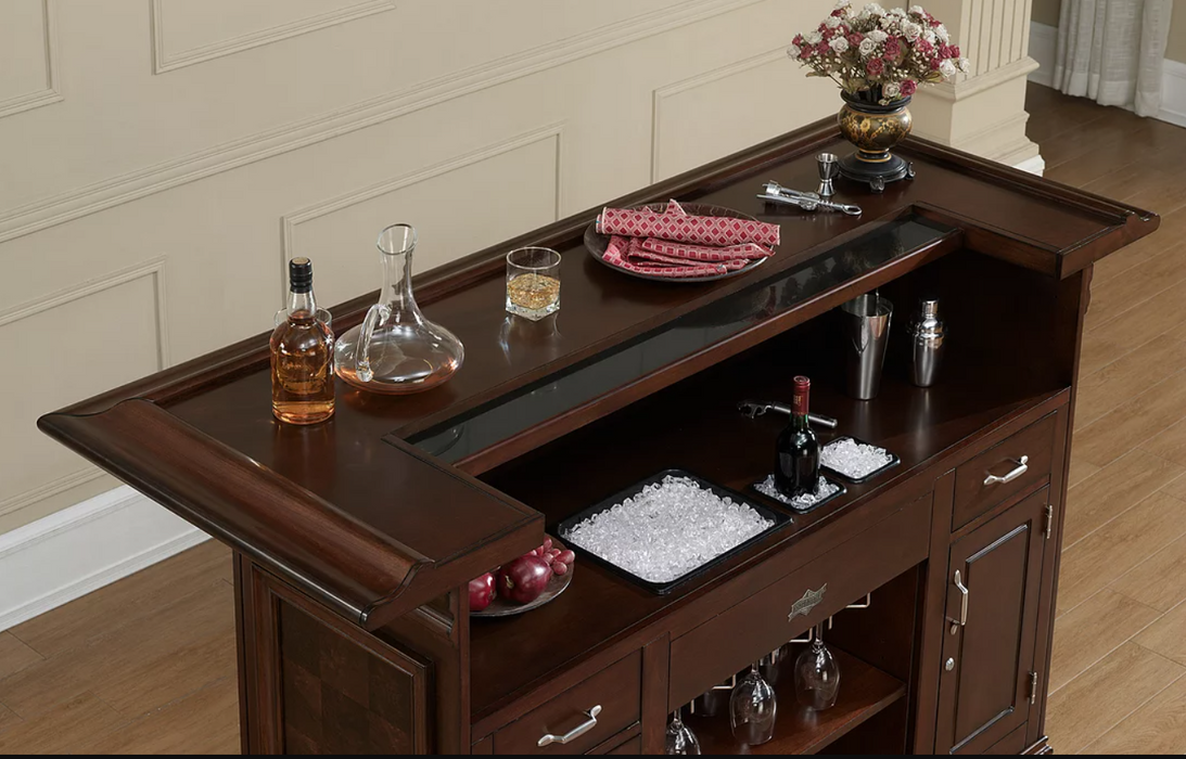 American Heritage Billiards Santa Maria Bar Luxe Game Tables