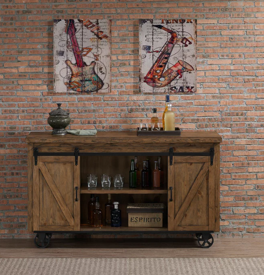 American Heritage Billiards Gateway Bar Cart — Luxe Game Tables