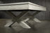 Nixon CrissyCross 8' Slate Pool Table in Whitewash Finish w/ Dining Top Option