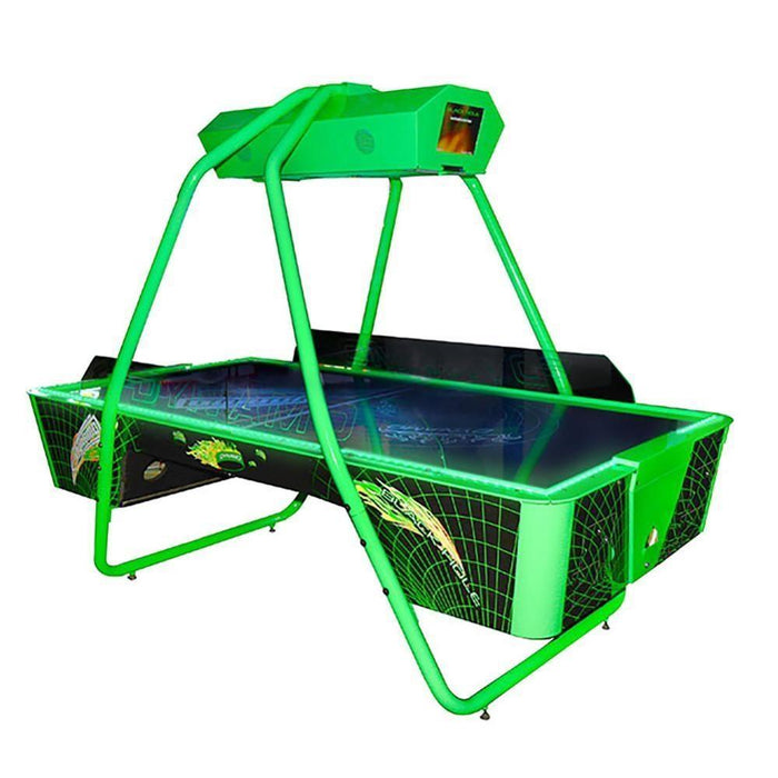 Dynamo 8' Black Hole Home Air Hockey Table