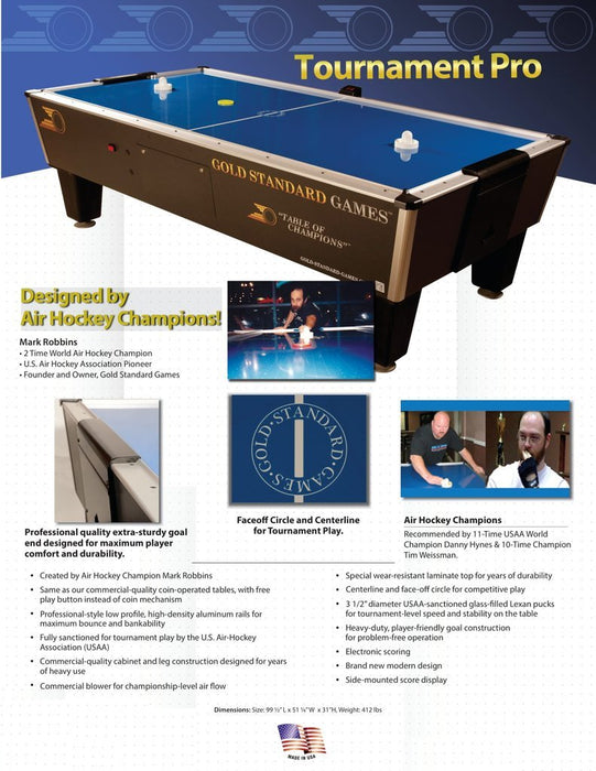 Pros and Cons - Gold Standard Air Hockey Table