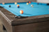 Nixon Mckay 7' Slate Pool Table in Charcoal Finish w/ Dining Top Option