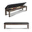 Nixon Nora 8' Slate Pool Table in Charcoal Finish w/ Dining Top Option